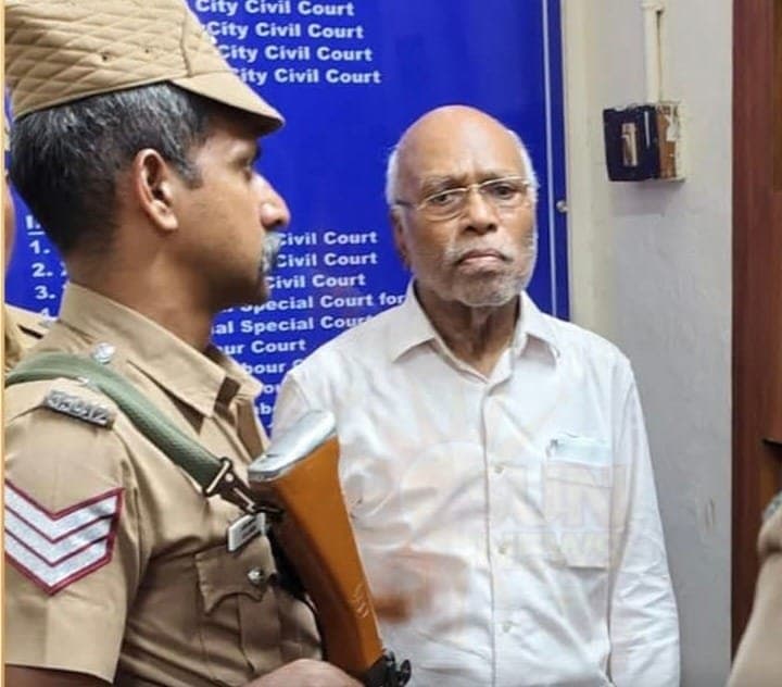சென்னை போக்சோ வழக்கு  ஆஜர்..